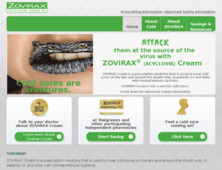 zovirax.com screenshot
