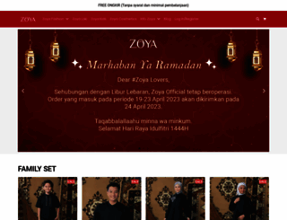 zoyaplaza.com screenshot
