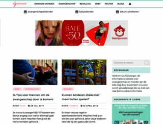 zozwanger.nl screenshot