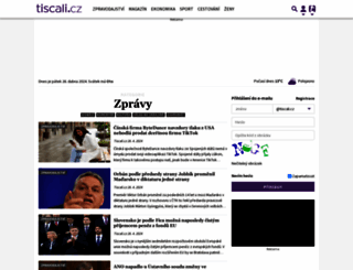 zpravy.tiscali.cz screenshot