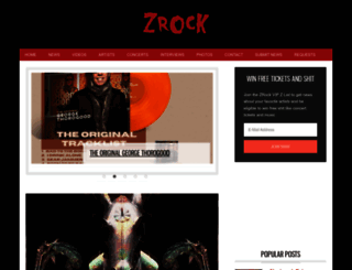 zrock.com screenshot