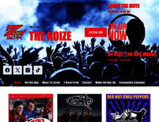 zrockfm.com screenshot