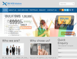 zrswebsols.com screenshot