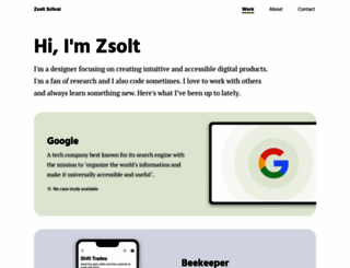 zsoltszilvai.com screenshot