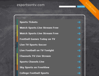 zsportsontv.com screenshot