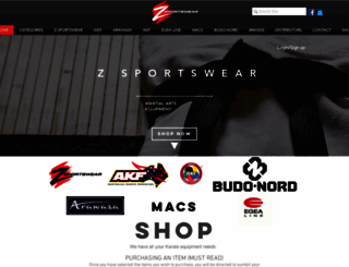zsportswear.com.au screenshot
