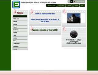 zssoaslv.edupage.org screenshot