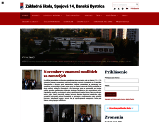 zsspojova.edupage.org screenshot