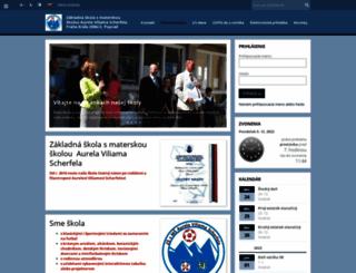 zsvelka.edupage.sk screenshot