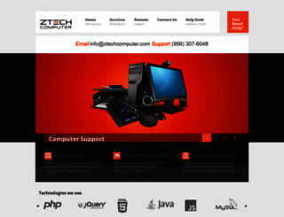 ztechcomputer.com screenshot
