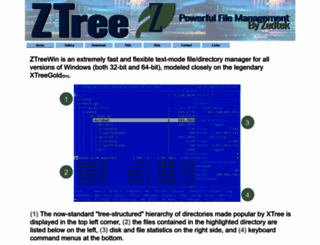 ztree.com screenshot