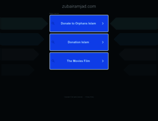 zubairamjad.com screenshot