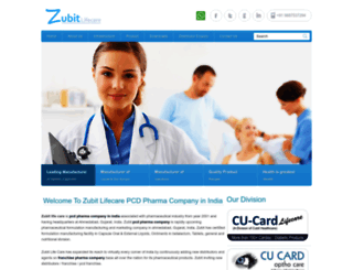 zubitlifecare.com screenshot