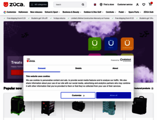 zuca-europe.com screenshot