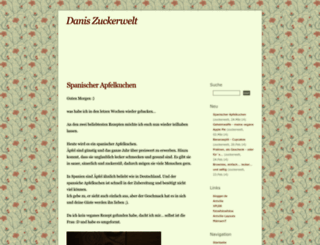 zuckerwelt.blogger.de screenshot