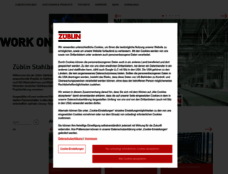 zueblin-stahlbau.de screenshot