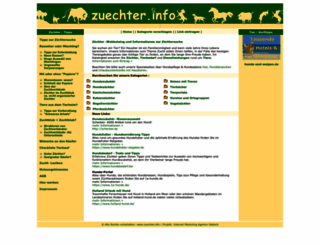 zuechter.info screenshot