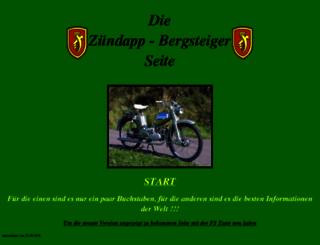 zuendapp-bergsteiger.de screenshot