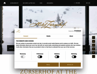 zuerserhof.at screenshot