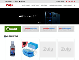 zuludeal.com screenshot