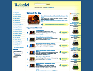 zuma.relaxlet.com screenshot