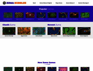 zumabubbles.com screenshot
