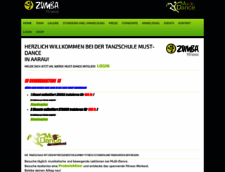 zumba-dance.ch screenshot