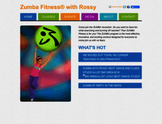 zumbasfparty.com screenshot