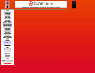 zune-info.de screenshot