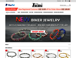 zuobisijewelry.com screenshot