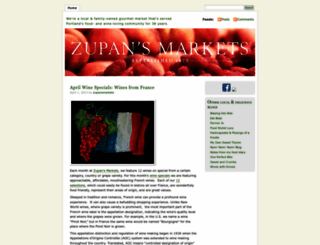 zupansmarkets.wordpress.com screenshot