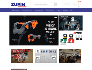 zupin-shop.de screenshot