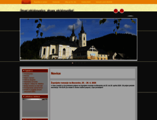 zupnija-ziri.si screenshot