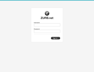 zurb.net screenshot