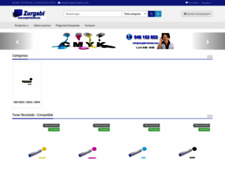 zurgabi-tienda.com screenshot