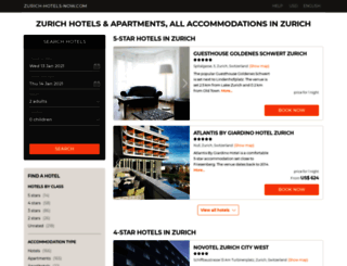 zurich-hotels-now.com screenshot