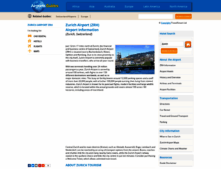 zurich-zrh.airports-guides.com screenshot