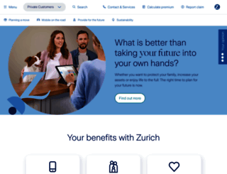 zurichconnect.ch screenshot