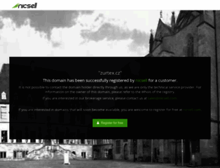zurtex.cz screenshot