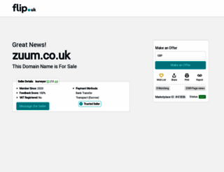 zuum.co.uk screenshot