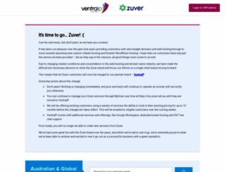 zuver.net.au screenshot