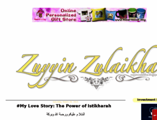 zuyyinzulaikha.blogspot.com screenshot
