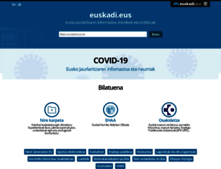 zuzenean.euskadi.net screenshot
