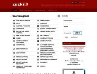 zuzki.com screenshot