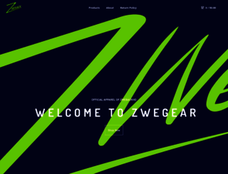 zwegear.com screenshot