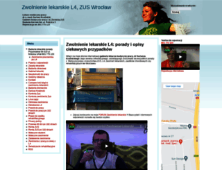 zwolnienielekarskie.pl screenshot