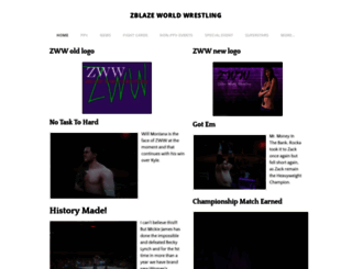 zwwrestling.weebly.com screenshot