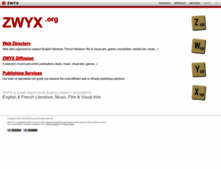 zwyx.org screenshot