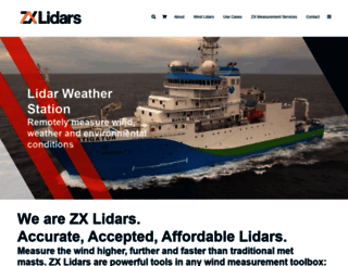 zxlidars.com screenshot