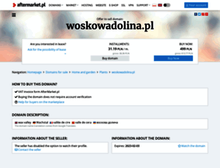 zyczeniaiwierszyki.woskowadolina.pl screenshot